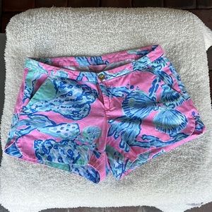 Lilly Pulitzer Pink and Blue Shorts